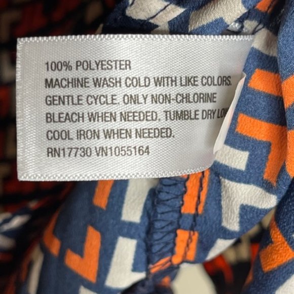 Merona Micro Geo Print Mini Dress with Pockets XS - Picture 8 of 11